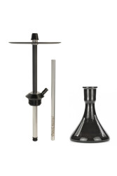 Коплект Кальяну Tiaga Hookah Classic Black + Колба для Кальяну Україна Candy Loop Чорний